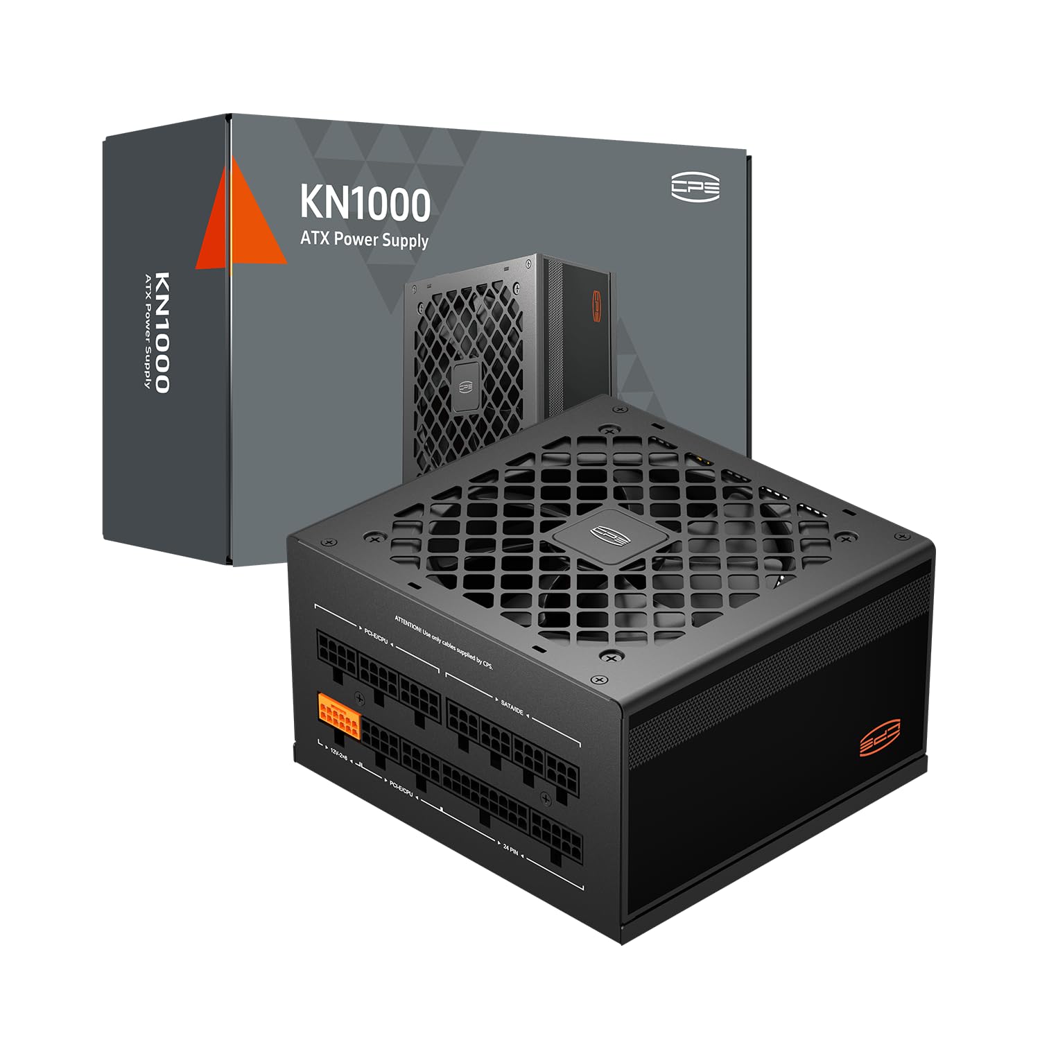 PCCOOLER CPS KN1000 80 PLUS Gold 電源ユニット Amazon | PCCOOLER PSU 完全モジュラー電源、1000W ATX 3.1、80 Plus